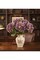 17.75" Artificial Purple Hydrangea Stem with 8" Bloom – Lifelike